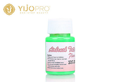 Fluorescent Permanent Makeup Ink For Tattoo Body Painting 4 Colors Easy Coloring