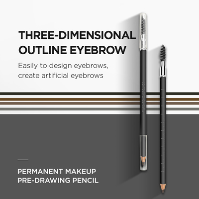 Custom Private Permanent Makeup Tools Long Lasting Eyebrow Pencil