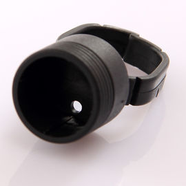 Black Plastic Tattoo Ink Rings Cup For Holding , Cosmetic Tattoo Ink Supplies