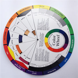 Paper Color Wheel Permanent Makeup Tools Teaching And Trainning Accessories