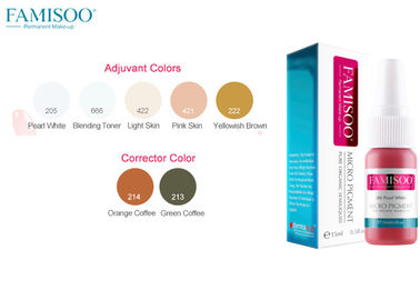 Corrector Adjuvant Permanent Makeup Pigments For Lips / Eyebrow / Eyeliner / Hair