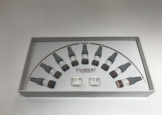 Famisoo Eyebrow Permanent Makeup Set For Micoblading And Manchine