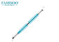 Blue Color Manual Eyebrow Tattoo Pen Stainless Steel , Microblading Tattoo Pen