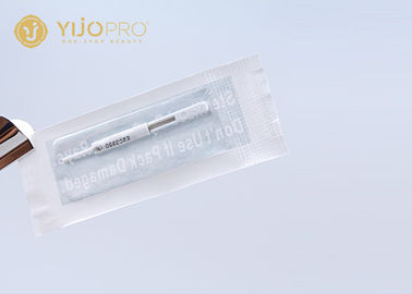 Safety Disposable Permanent Makeup Needles , 3F Flat Shader Tattoo Needles