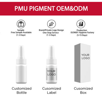 Non Toxic Organic Permanent Makeup Pigments Waterproof